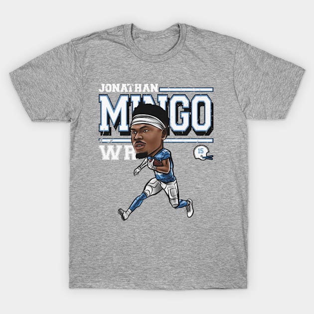 Jonathan Mingo Carolina Cartoon T-Shirt by danlintonpro